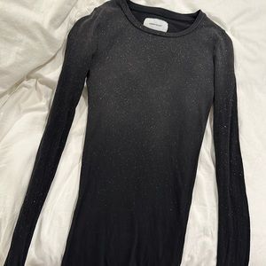 Current / Elliot Sparkly Ombré Long Sleeve